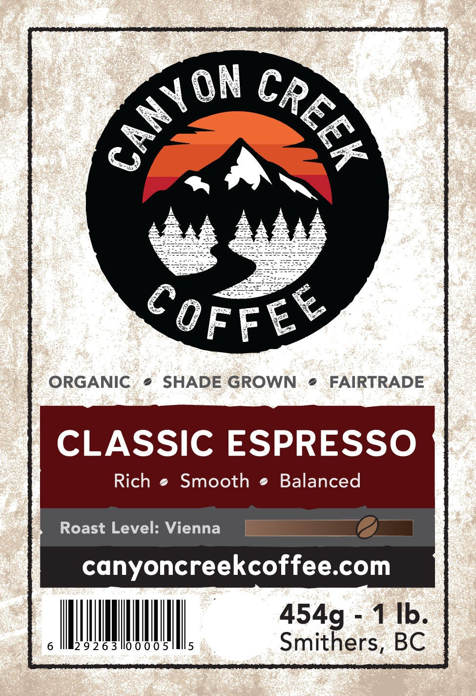 Classic Espresso Organic Coffee